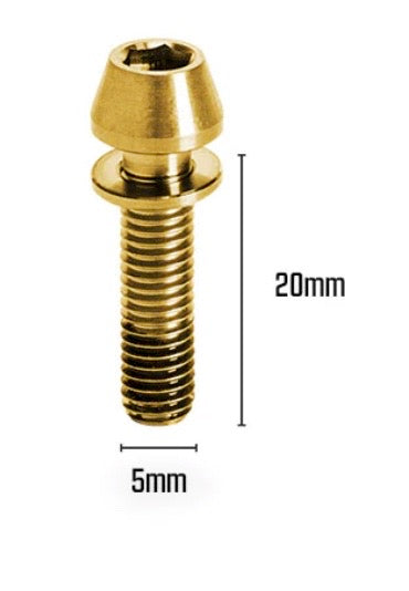 Titanium Bike Stem Bolts